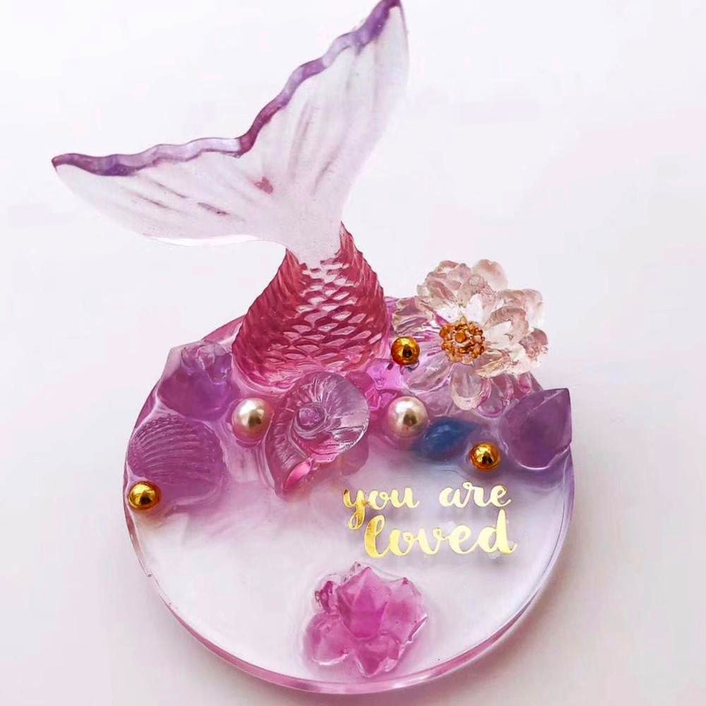 Coaster Mold Round - DIY Craft Silicone Fluid Arts Cup