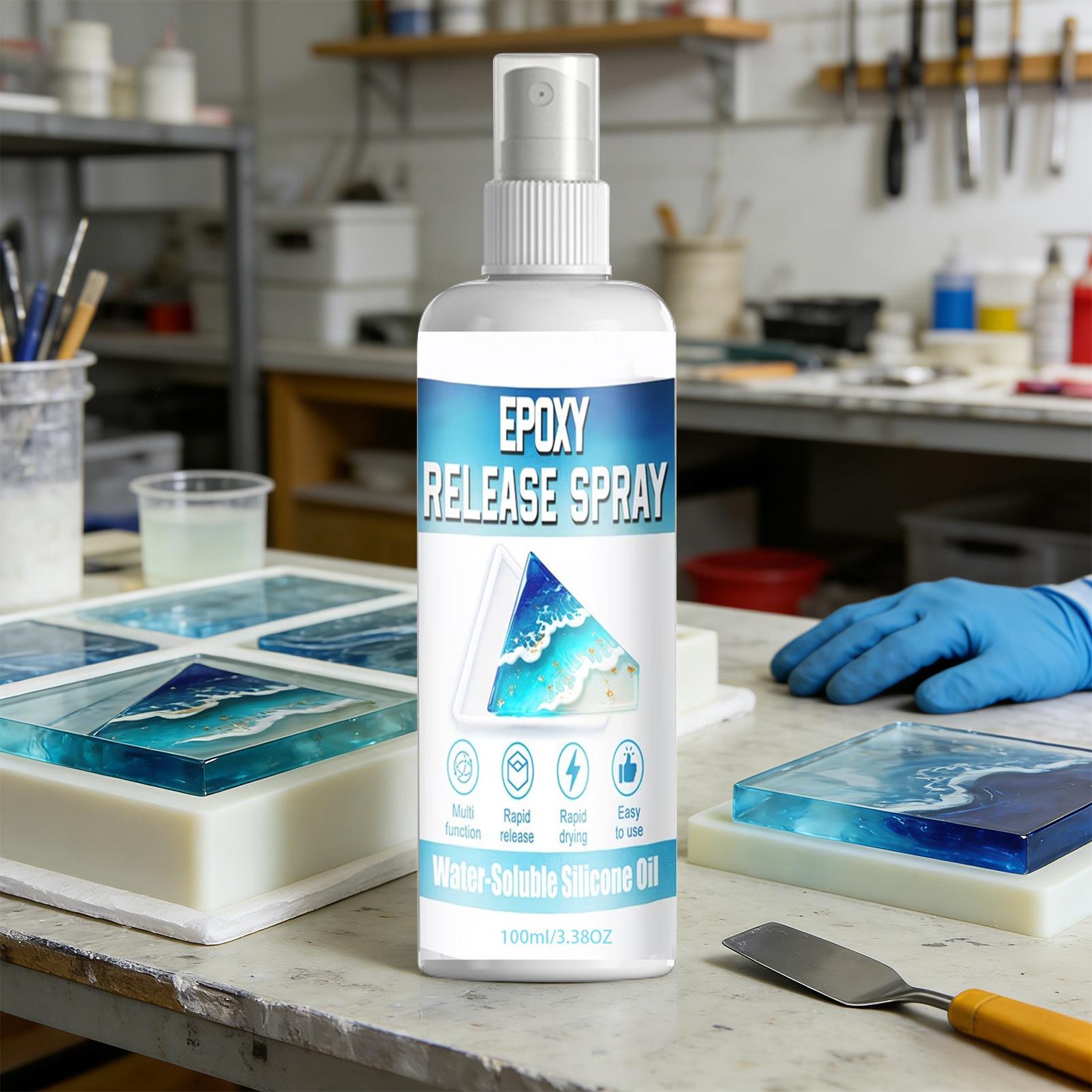 Resin Craft Workshop - Mold Release Spray 100ml Fast-Drying Epoxy