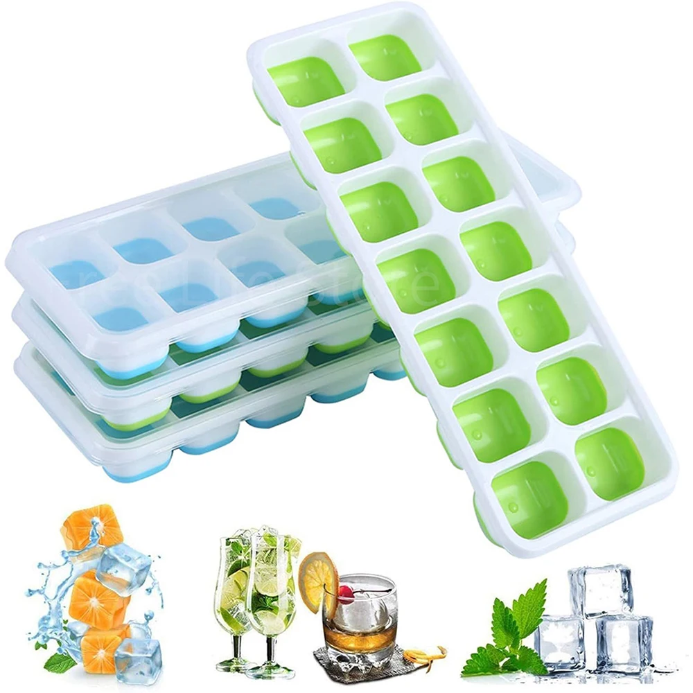 Silicone Mold Tray - Silicone Ice Cube Mold Trays Reusable