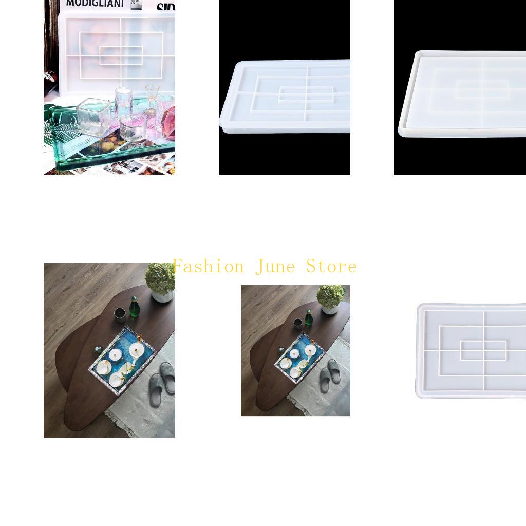 Serving Tray Mold - N5KA Rectangle Tray UV Crystal Epoxy
