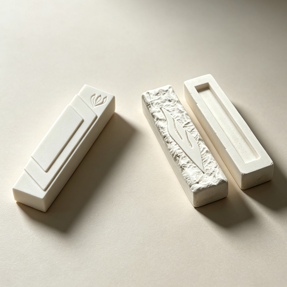 Serving Tray Mold - Rectangular Silicone Mold for Mezuzah Case