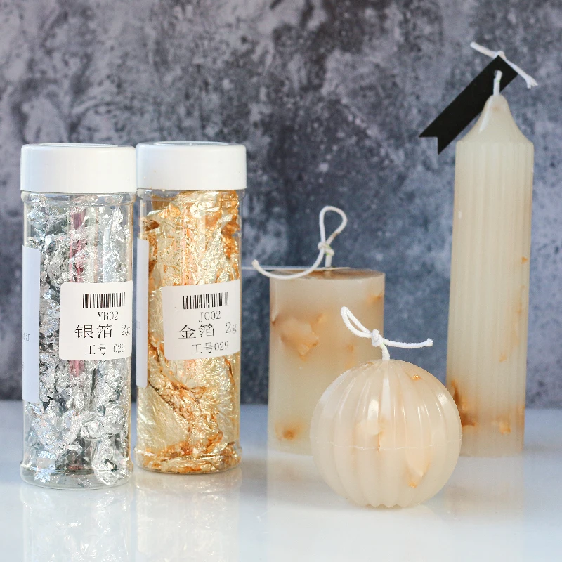 Gold Foil Flakes - Creative Handmade Candle Making Materials DIY