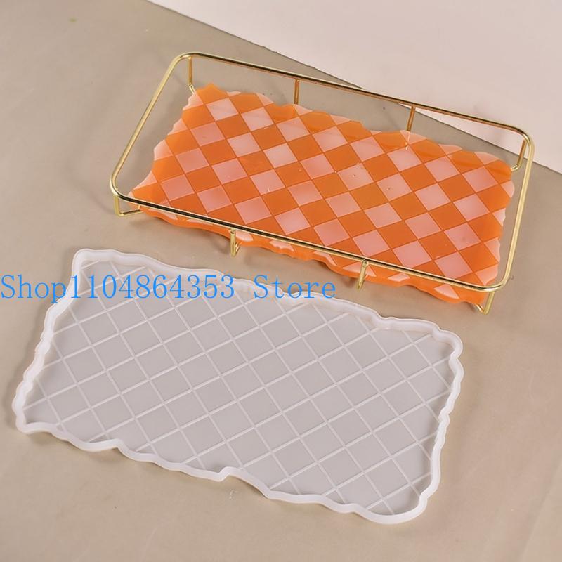 Serving Tray Mold - 652F Serving Board Silicone Resin Tray