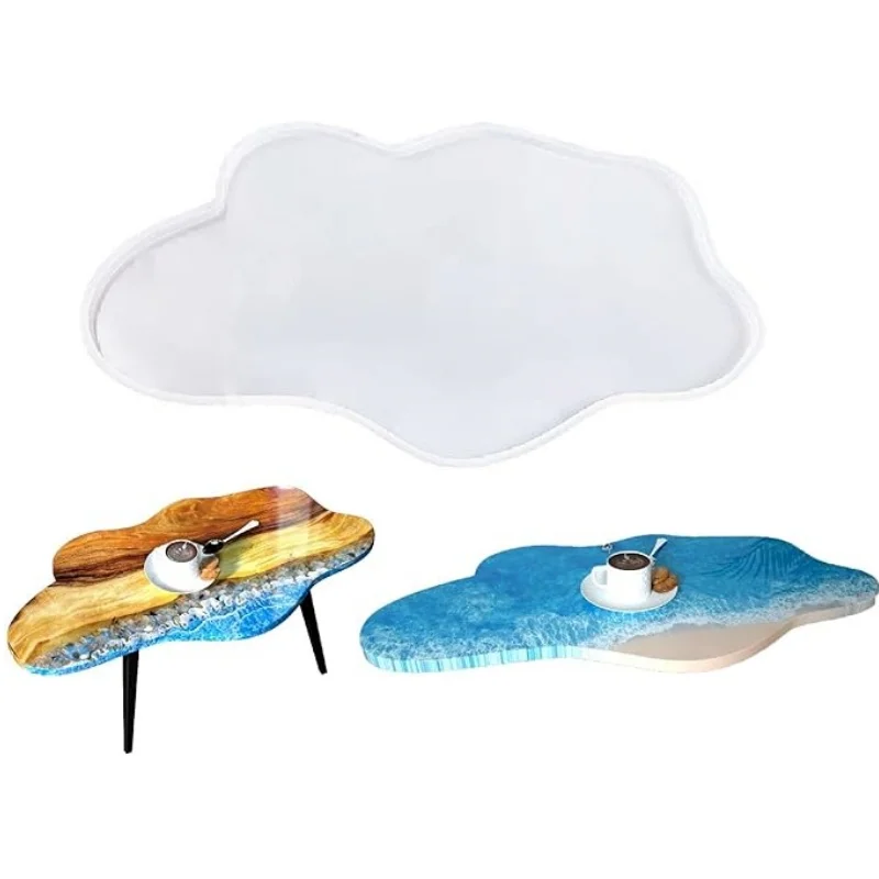 Serving Tray Mold - Large Resin Table Mold 24 inch