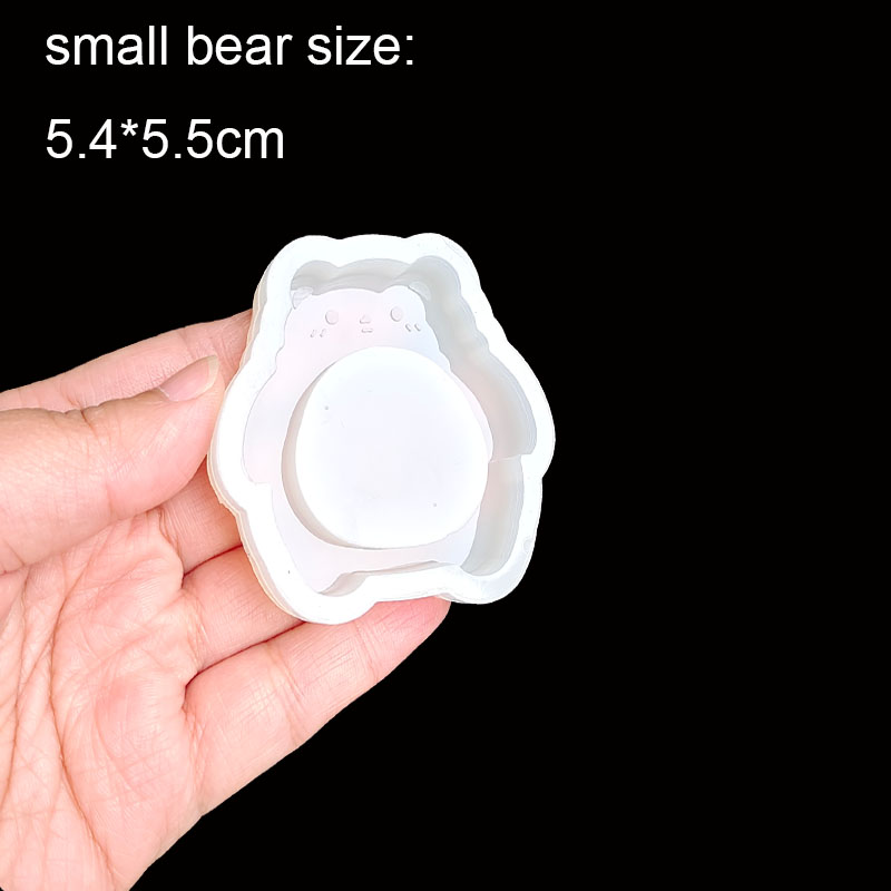 DIY Pig Bear Shaped Silicone S - Resin Ocean Wave Mold recension och pris