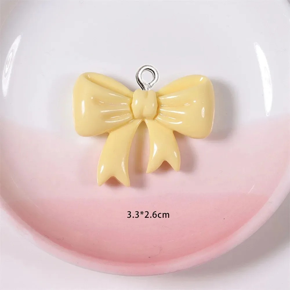 10 Pieces Candy Color Bow Resi - Resin Craft Ideas recension och pris