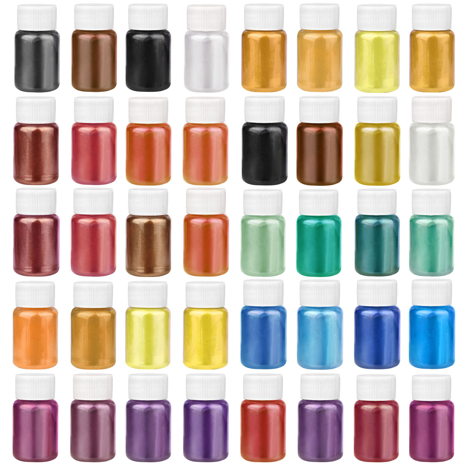 4 Colors/Set Pearlescent Powde - Resin Pigment Set recension och pris
