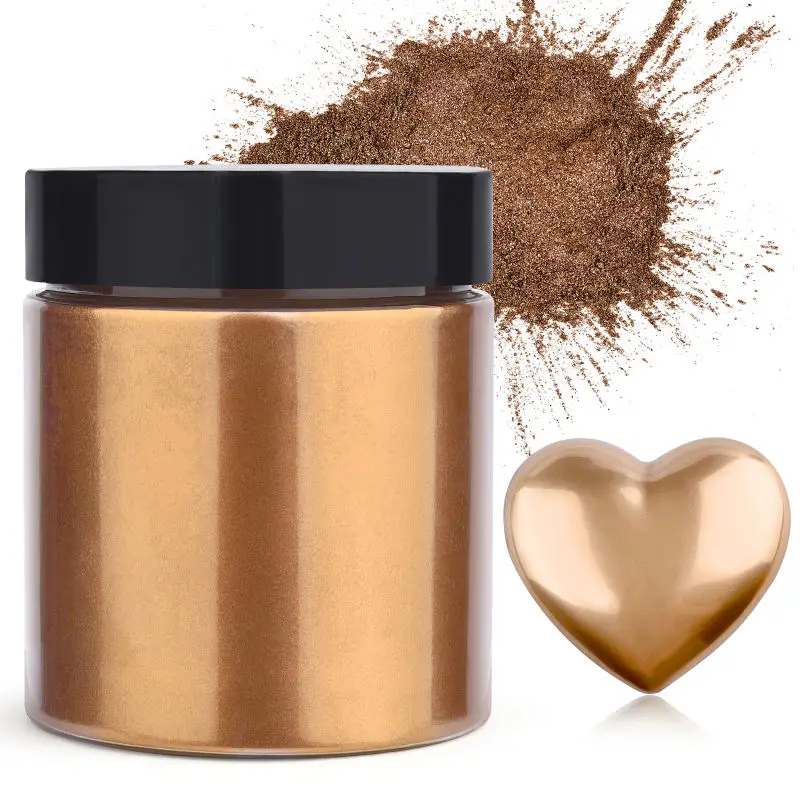 50g/Bottle Metallic Glitter Po - Resin Pigment Set recension och pris