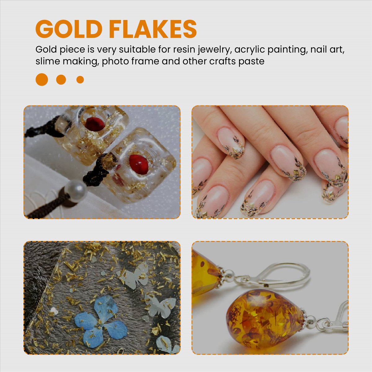 Exquisite- Gold Foil Flakes fo - Gold Foil Flakes recension och pris