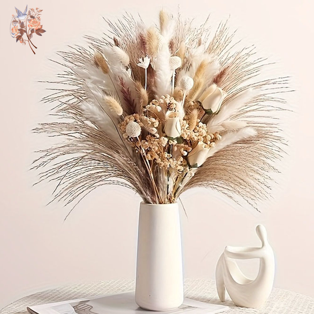 80Pcs Artificial Dried Flowers - Dried Flower Bulk recension och pris