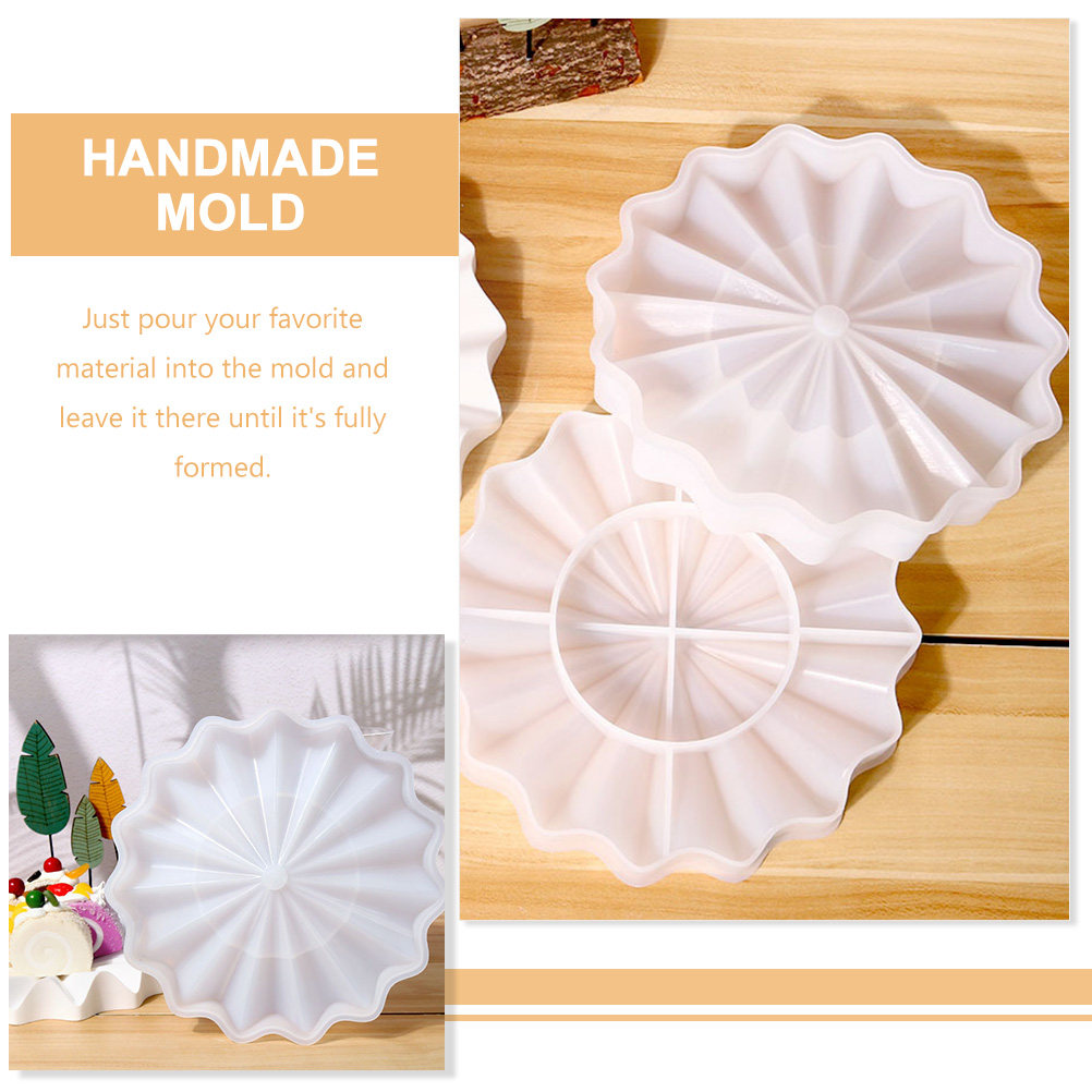 Premium Flexible Silicone Wave - Serving Tray Mold recension och pris