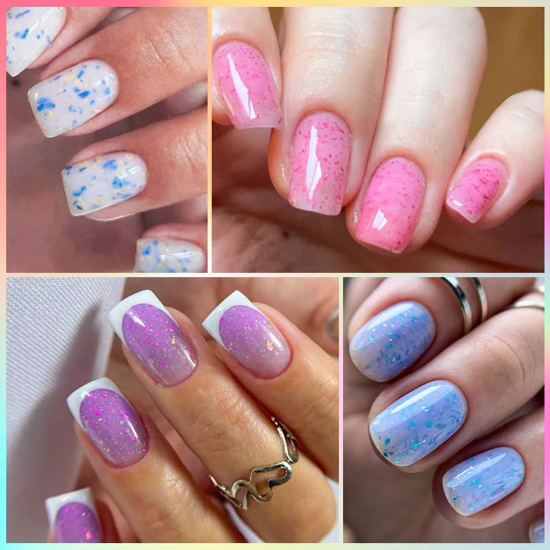 7ML MEET ACROSS Golden foil gl - Gold Foil Flakes recension och pris