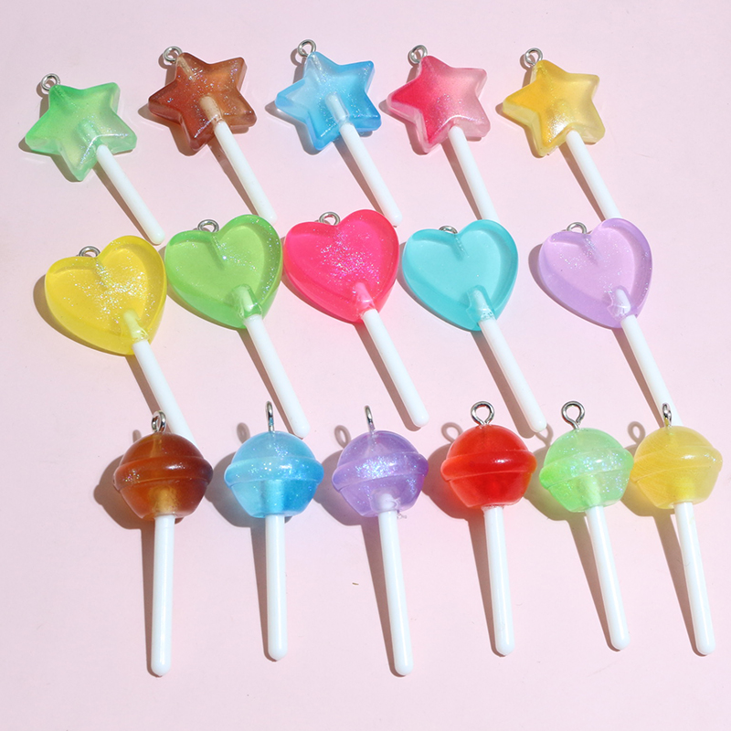 10pcs Mixed Colors Resin Cute  - Flower Preservation Resin recension och pris