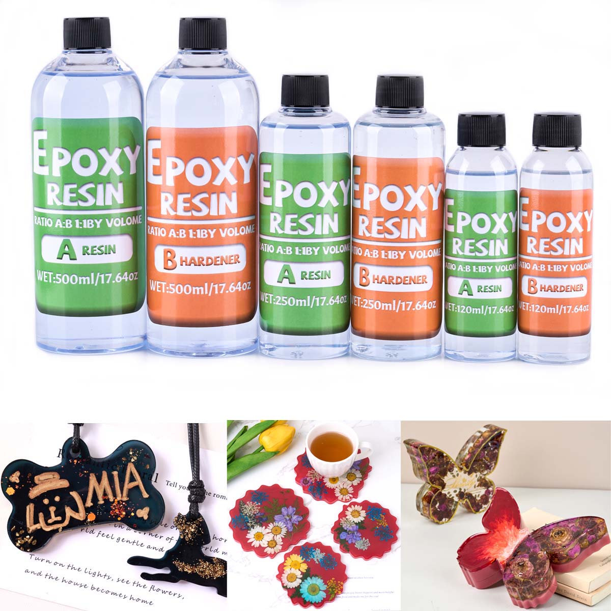 1:1 Ratio Epoxy Resin Kit Anti - Resin Jewelry Kit recension och pris