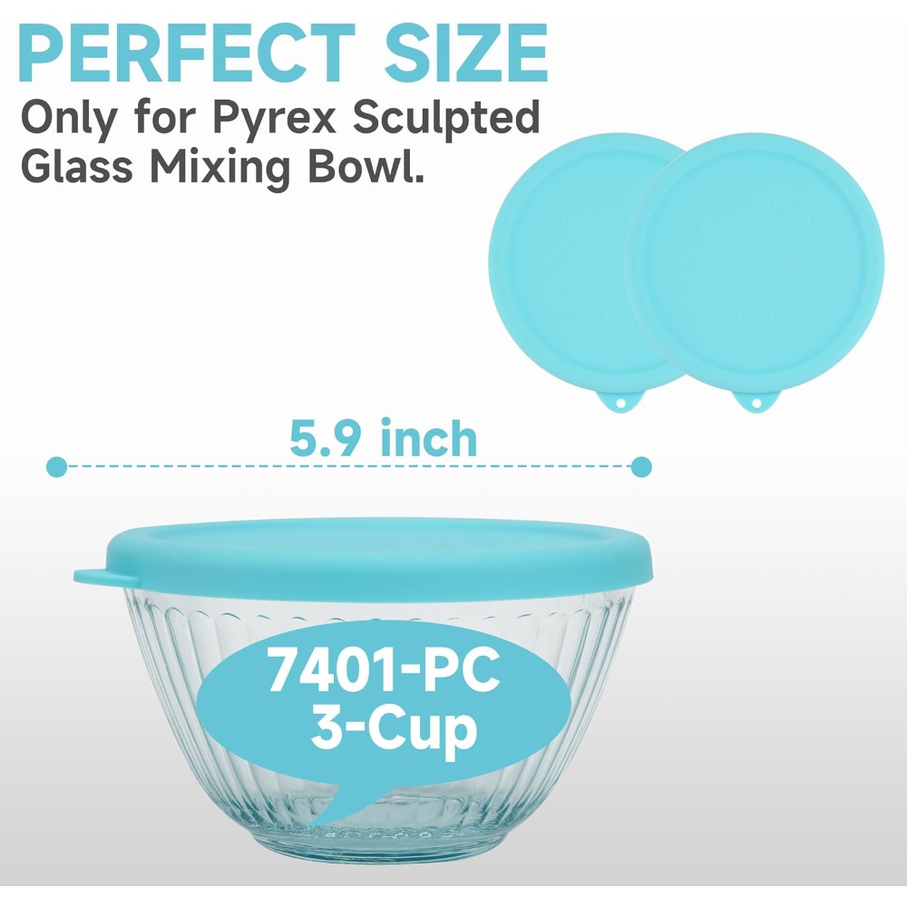 Silicone Lids for Glass Mixing - Mixing Cup Silicone recension och pris