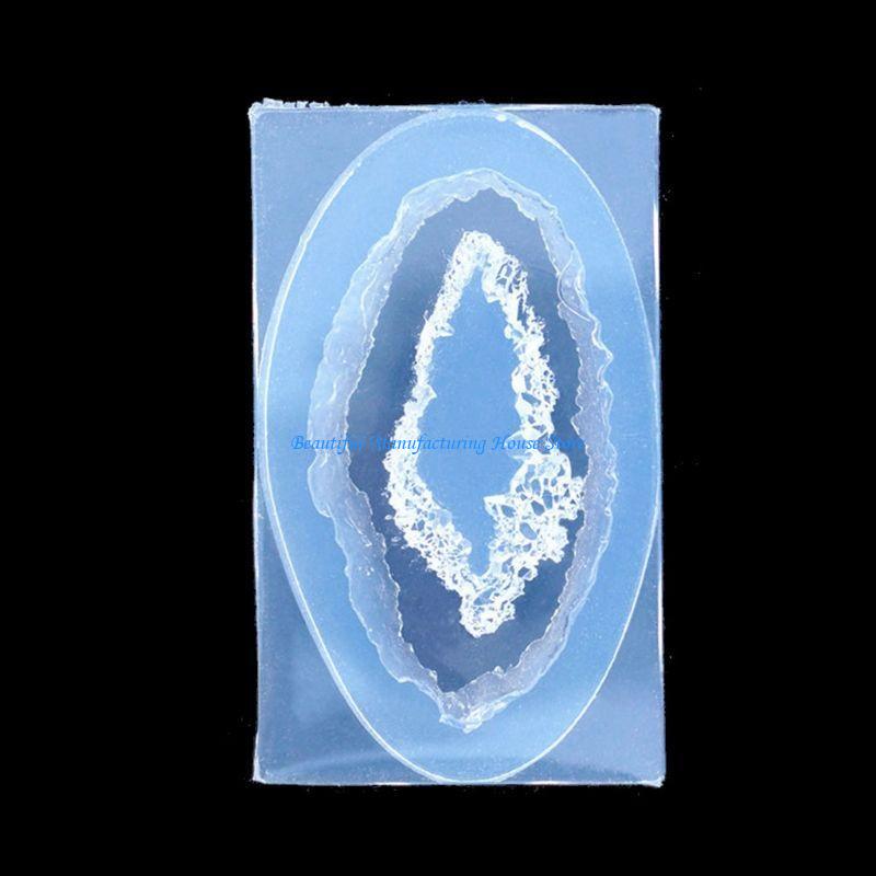 E56A DIY Crystal Rock Cluster  - Geode Mold Silicone recension och pris