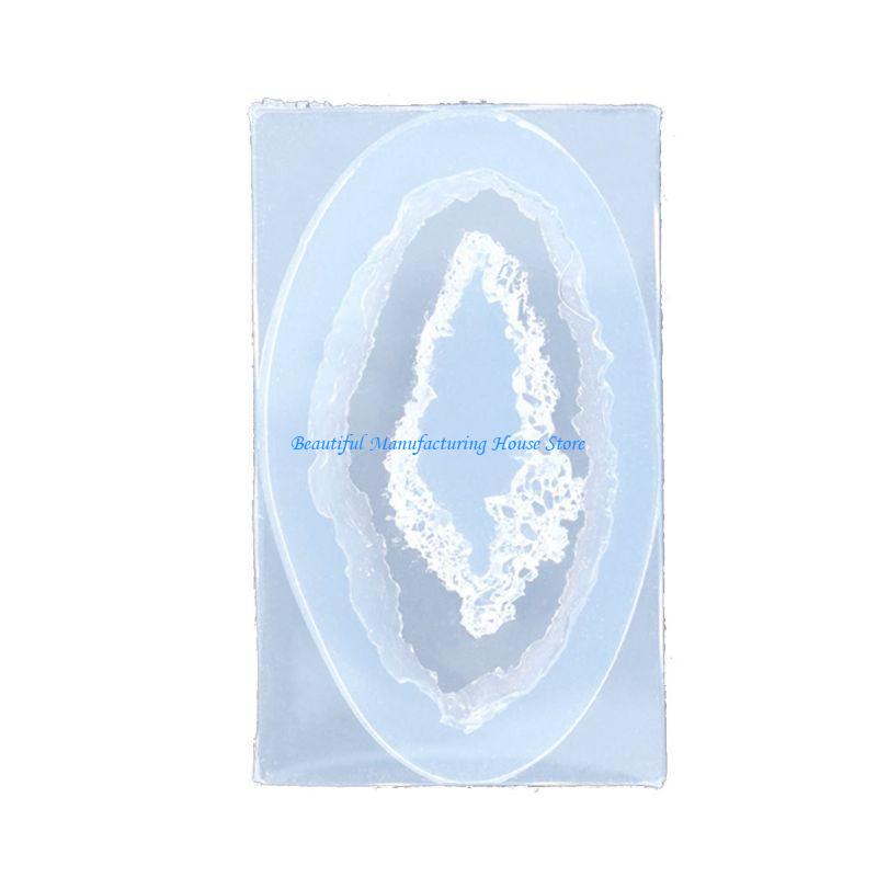 E56A DIY Crystal Rock Cluster  - Geode Mold Silicone recension och pris
