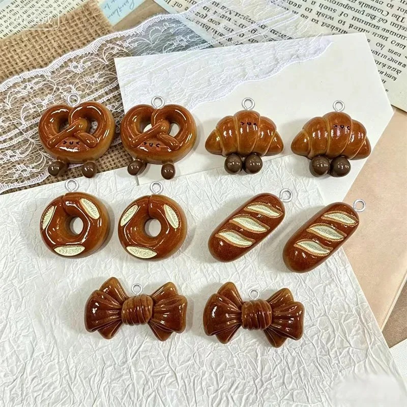 10Pcs Realistic Pretzel Resin  - Resin Crafts Diy recension och pris