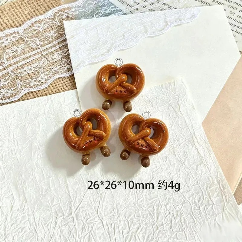 10Pcs Realistic Pretzel Resin  - Resin Crafts Diy recension och pris