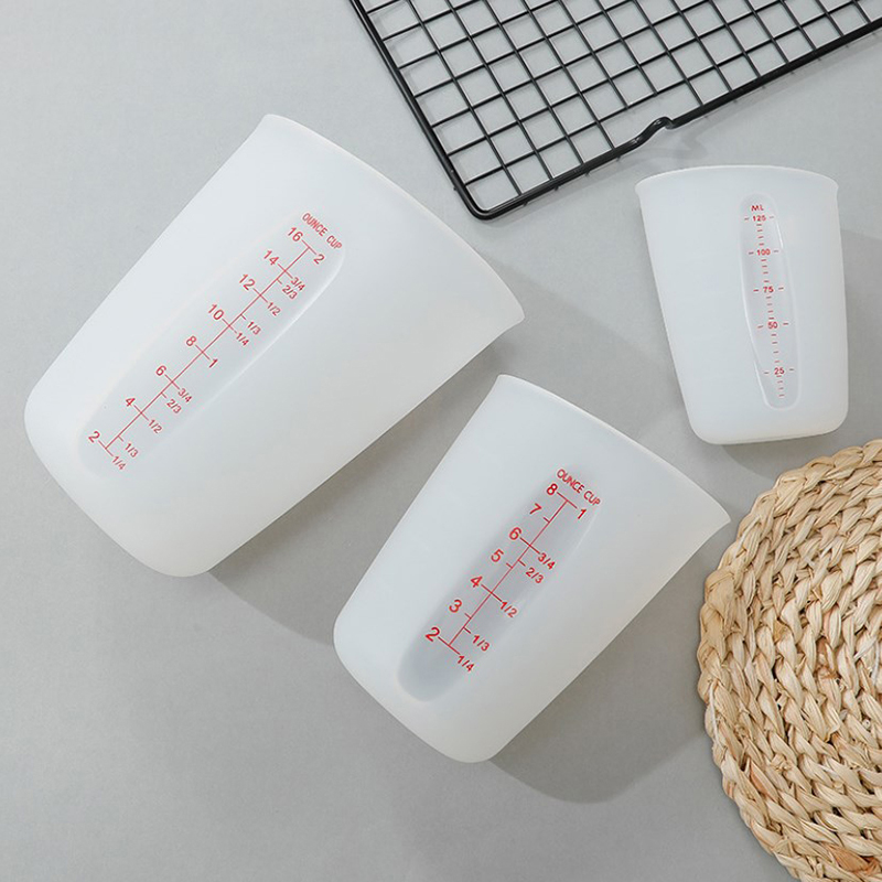 125/250/500ml Silicone Measuri - Mixing Cup Silicone recension och pris