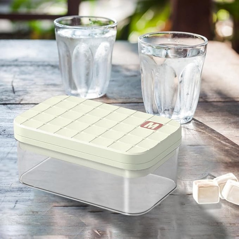 Silicone Ice Cube Tray With Li - Silicone Mold Tray recension och pris