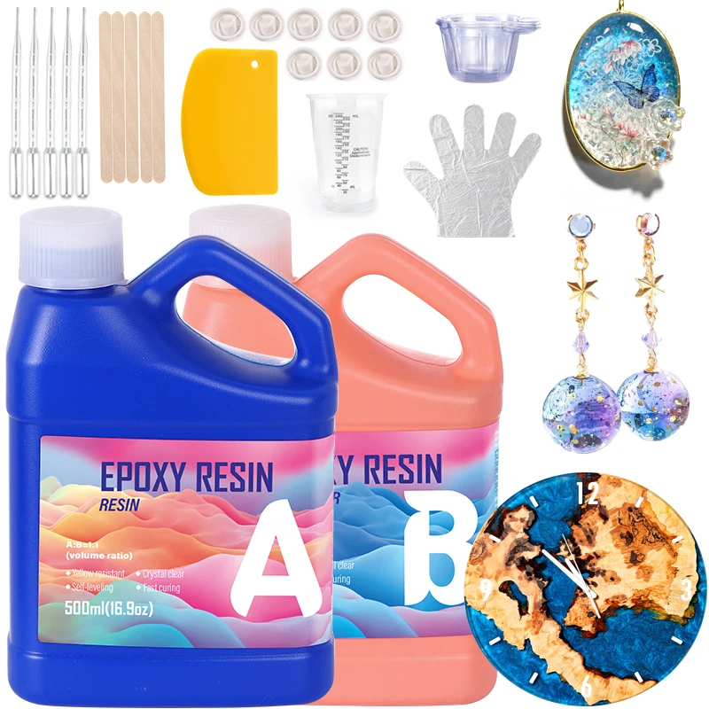 Easy Mixing Epoxy Resin Kit Cr - Epoxy Uv Resin Kit recension och pris