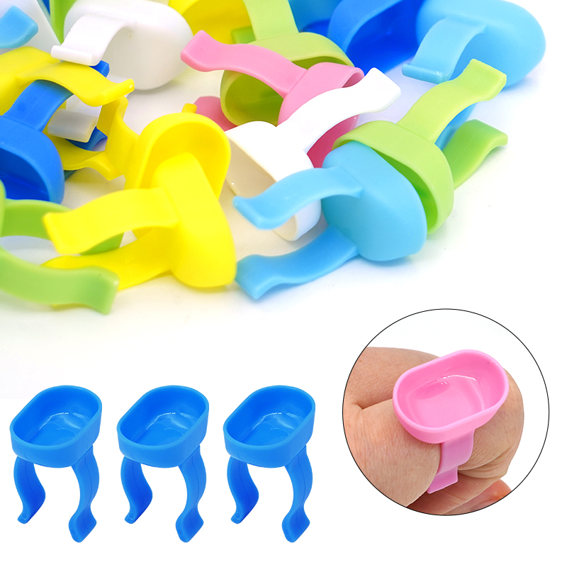 20pcs Dental Mixing Finger Rin - Mixing Cup Silicone recension och pris