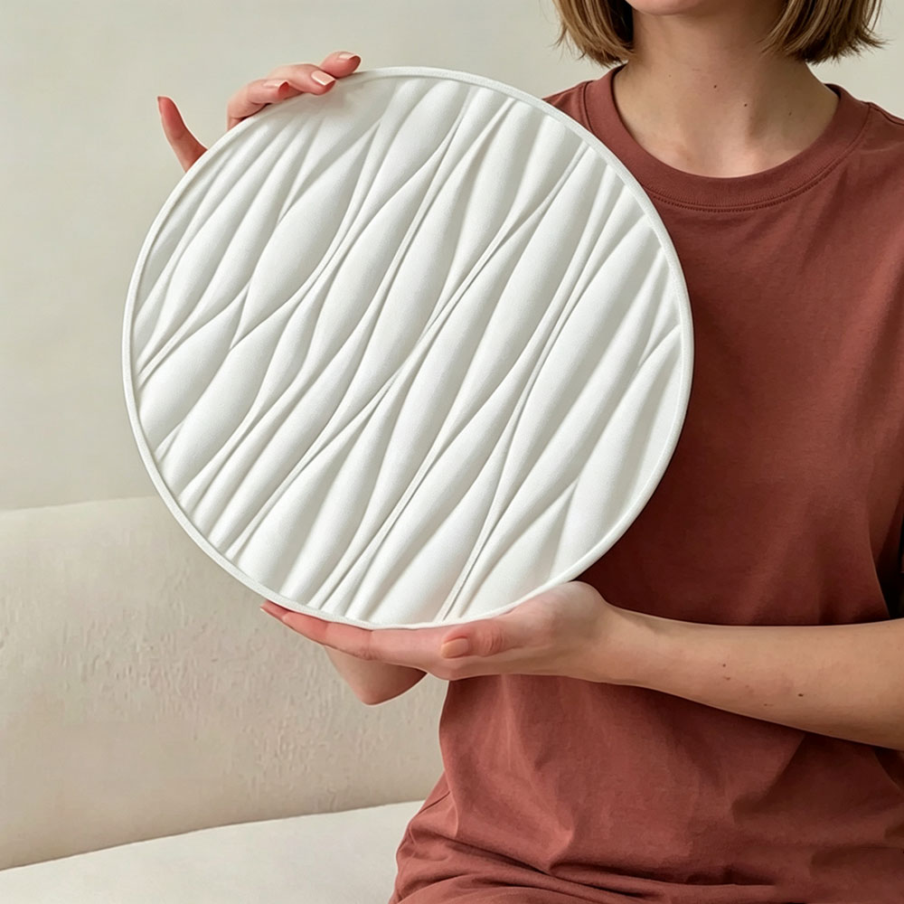 Large Round Tray Silicone Mold - Coaster Mold Round recension och pris