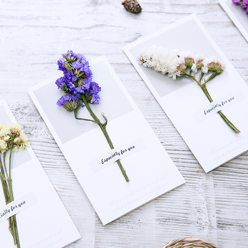 10pcs A Gift Card Wedding Invi - Dried Flower Bulk recension och pris