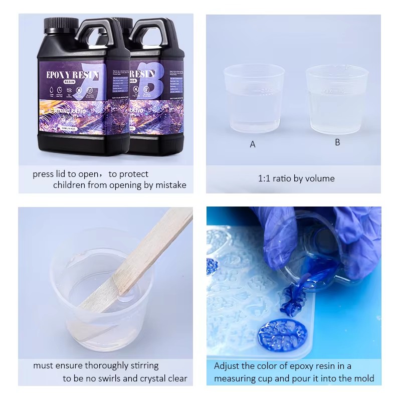 Easy Mix 1:1 Epoxy Resin Kit C - Epoxy Uv Resin Kit recension och pris