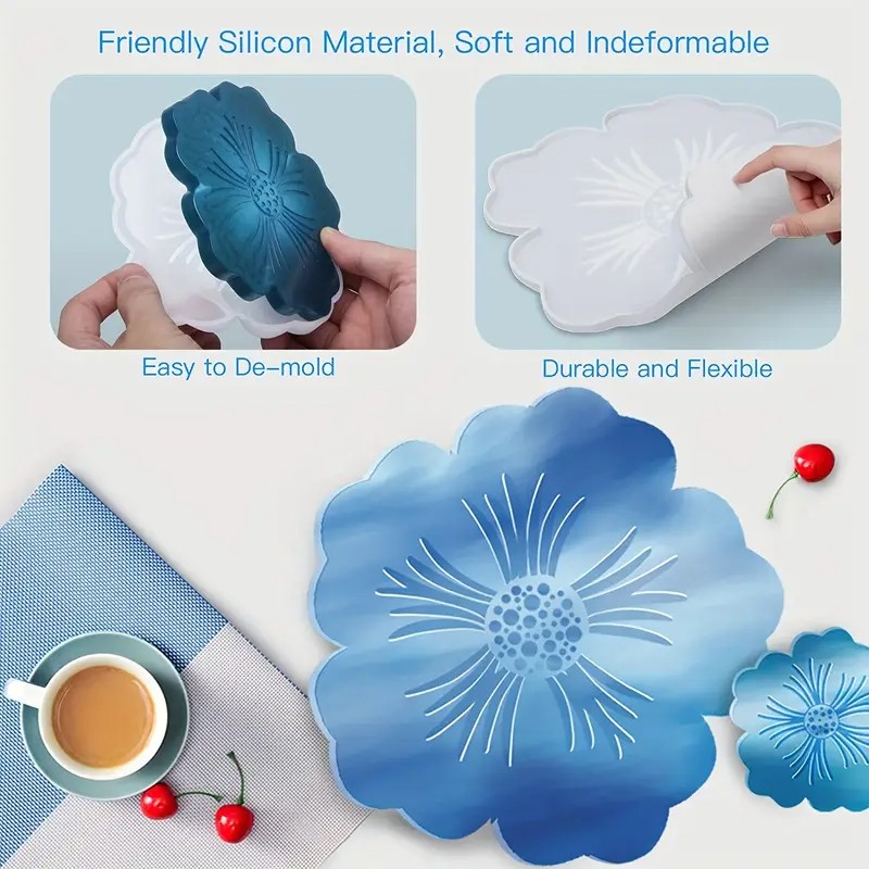 DIY Sakura Shaped Resin Mold - - Geode Mold Silicone recension och pris