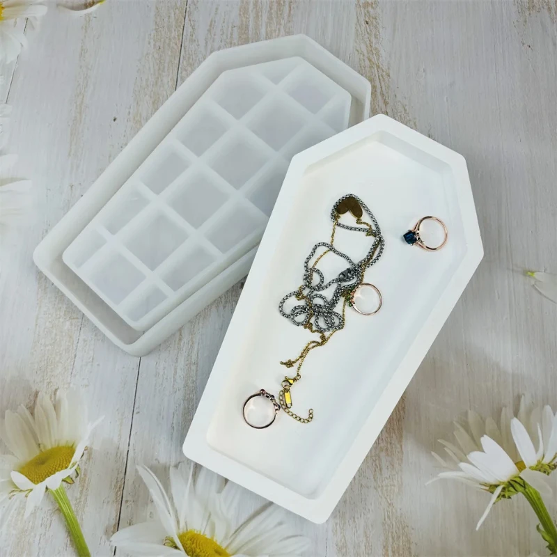 Halloween Coffin Resin Mold Tr - Serving Tray Mold recension och pris