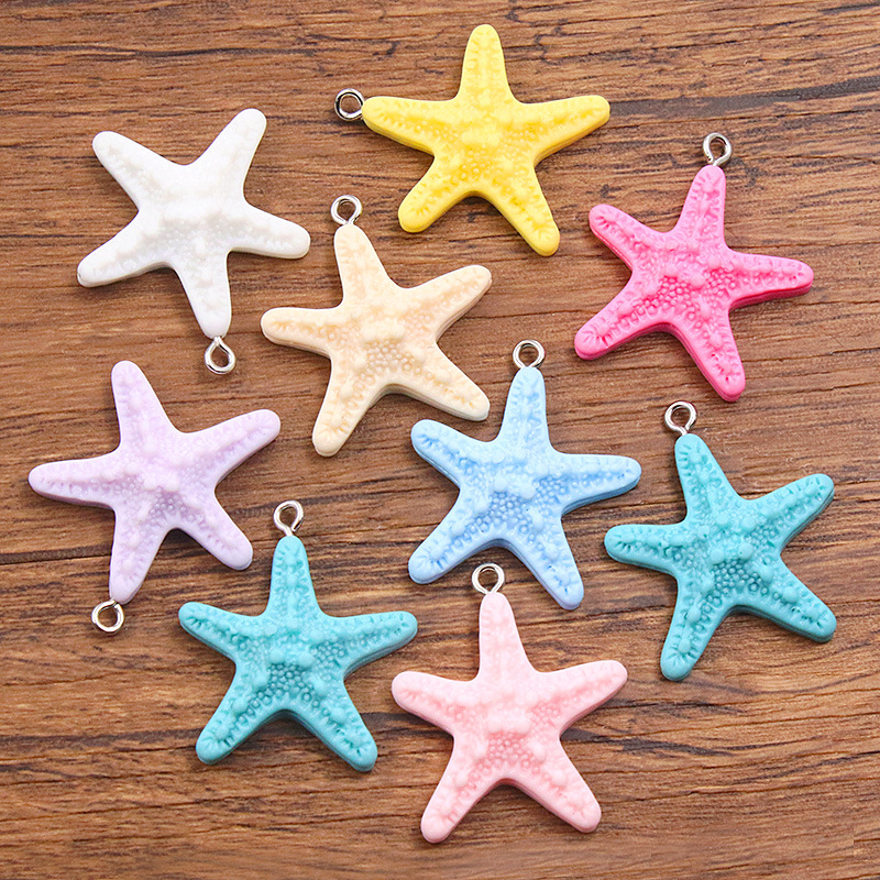 10Pcs Dopamine Color Starfish  - Resin Crafts Diy recension och pris