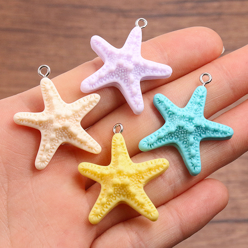 10Pcs Dopamine Color Starfish  - Resin Crafts Diy recension och pris