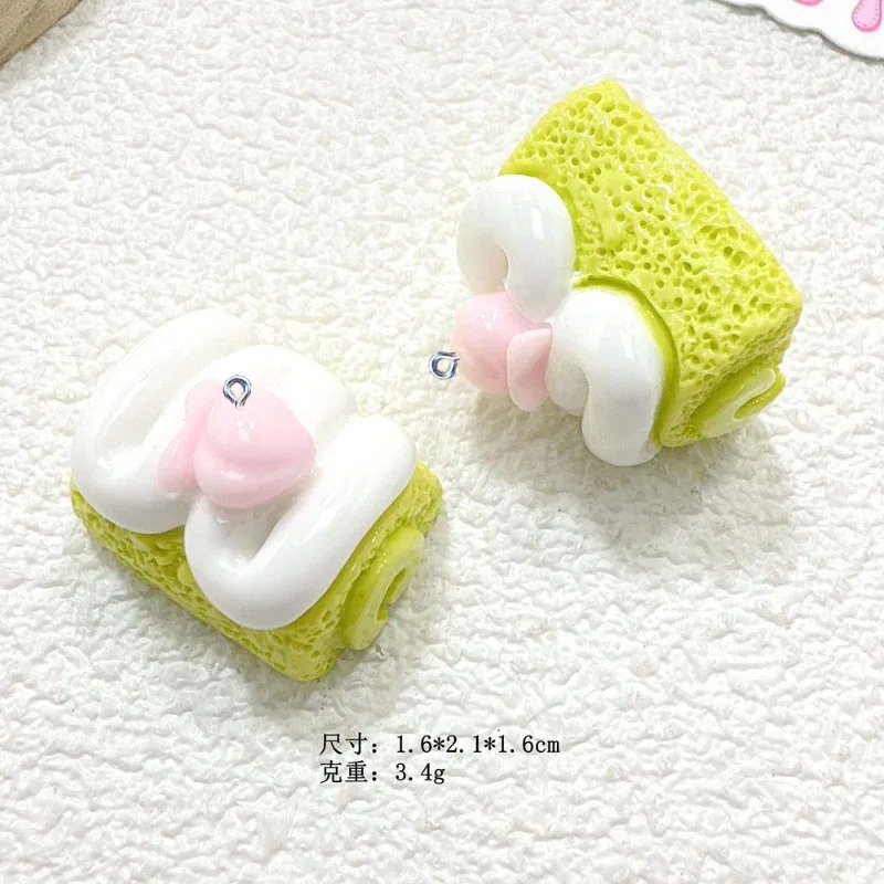10Pcs Mini Simulated Cute Cake - Resin Crafts Diy recension och pris