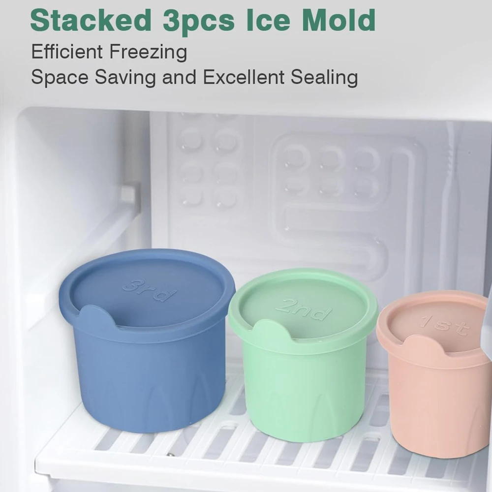 Large Ice Cube Tray Silicone C - Silicone Mold Tray recension och pris
