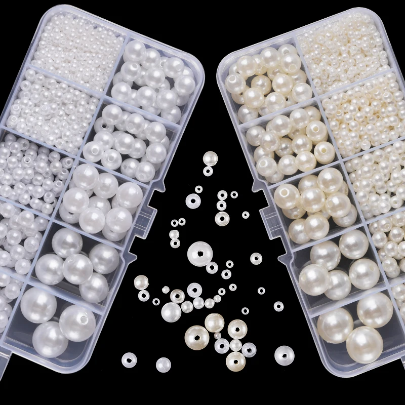 800pcs Artificial Faux Pearl R - Crafting Resin recension och pris