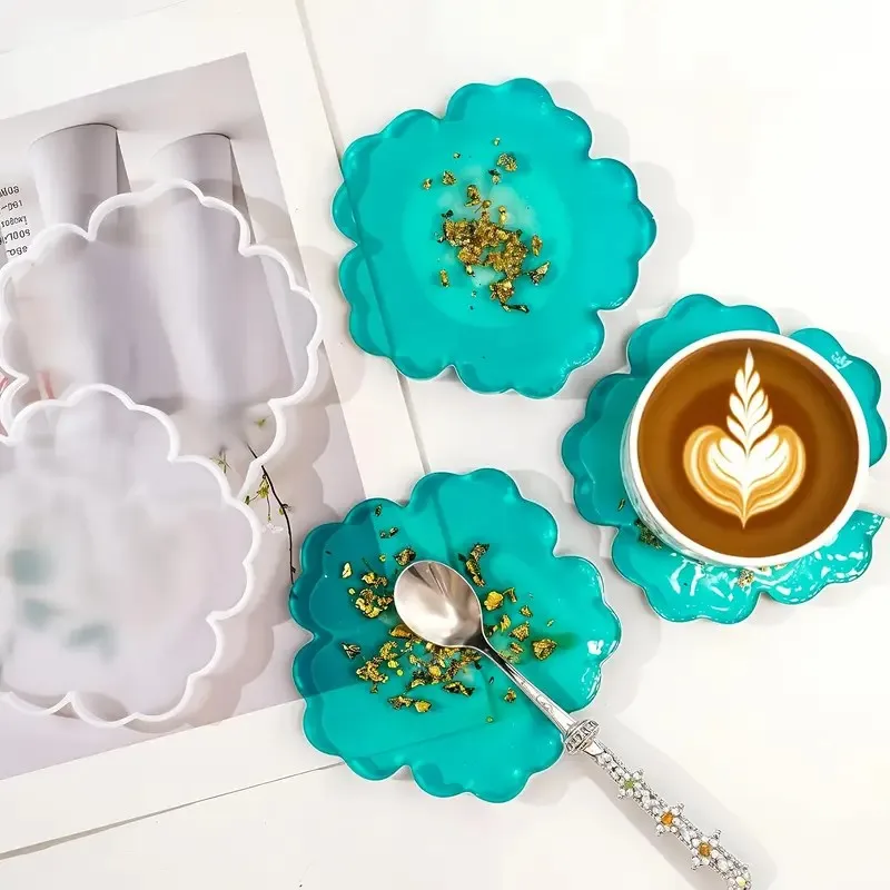 DIY Sakura Shaped Silicone Res - Geode Mold Silicone recension och pris
