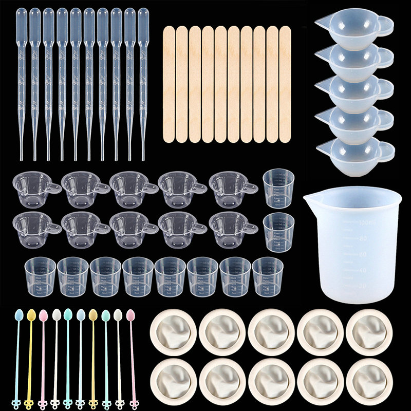 Epoxy Resin Tools Kit Silicone - Mixing Cup Silicone recension och pris