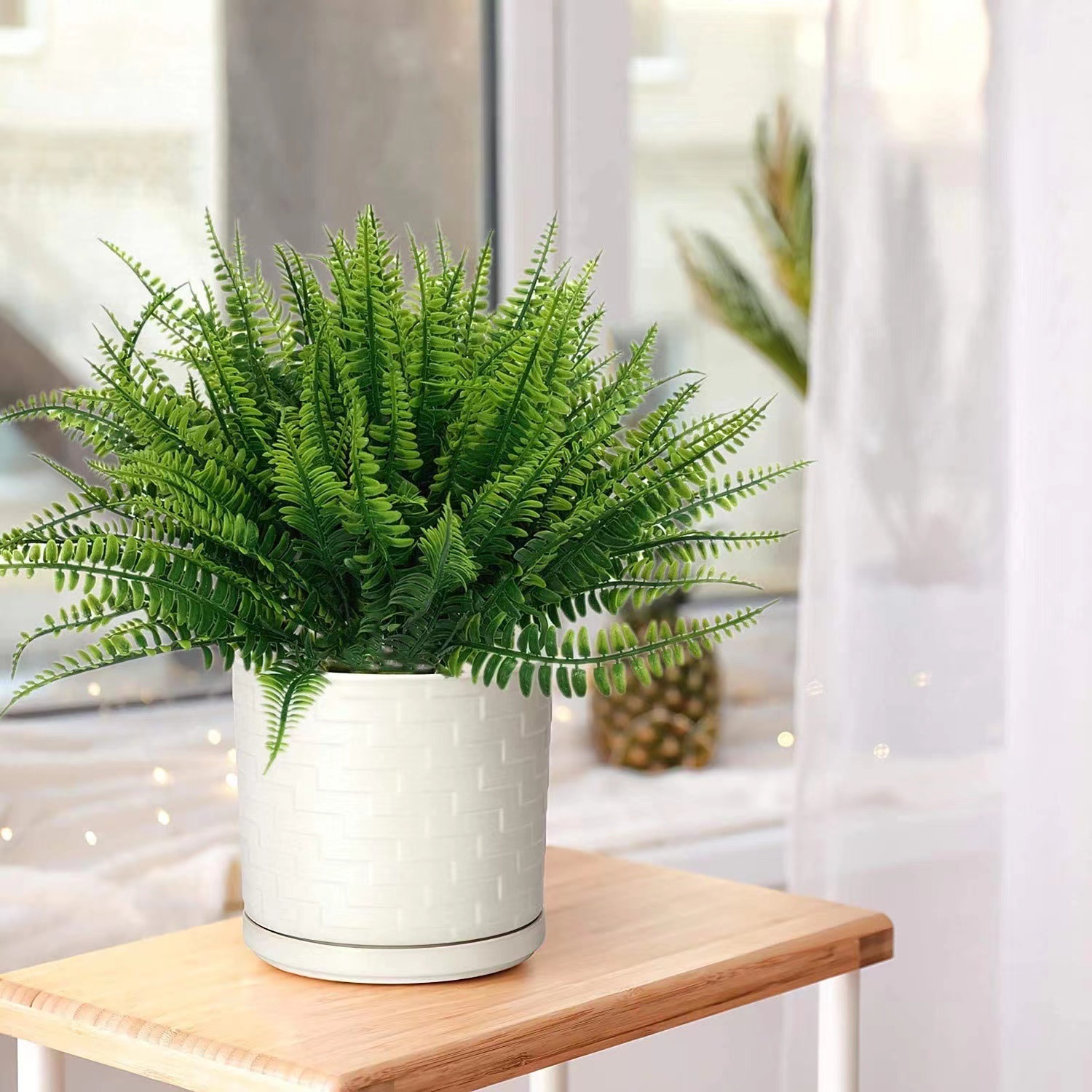 Artificial Persian Ferns Flowe - Terrarium Moss Art recension och pris