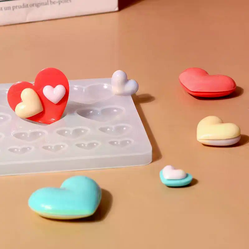 Silicone Mold Heart Shape Pend - Resin Craft Workshop recension och pris