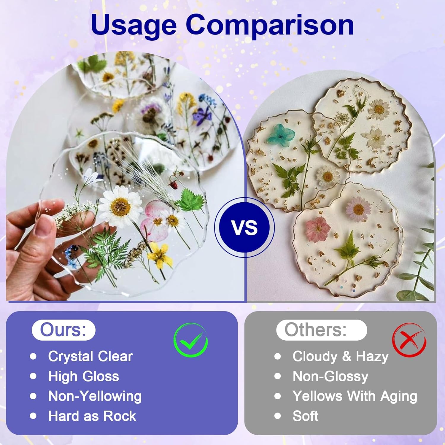 Clear Epoxy Resin AB Glue Hard - Resin Jewelry Kit recension och pris