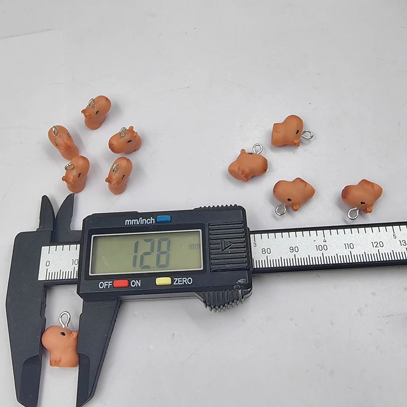 10pcs Cute Small Capybara Char - Resin Crafts Diy recension och pris