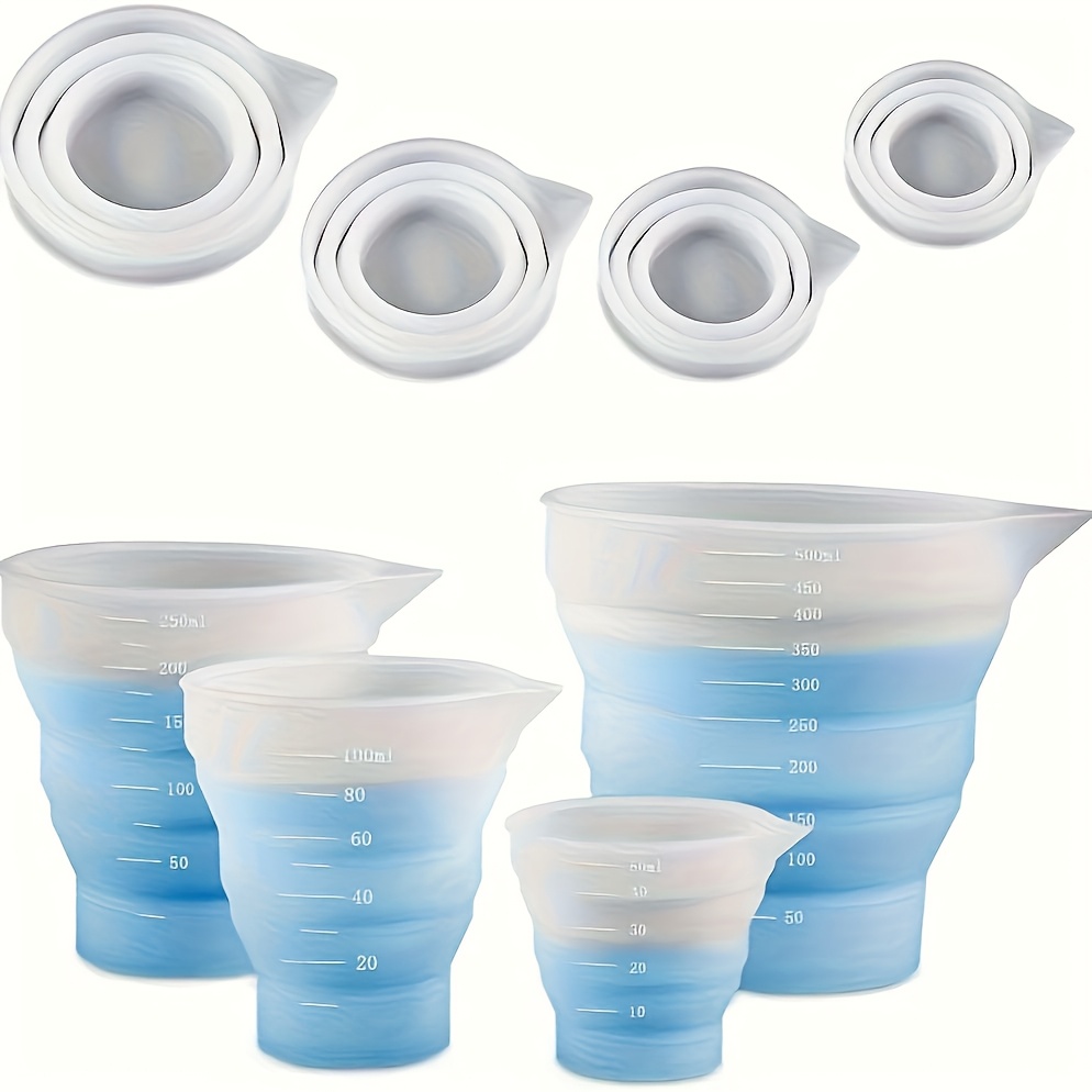 50-500ml Foldable Silicone Mea - Mixing Cup Silicone recension och pris
