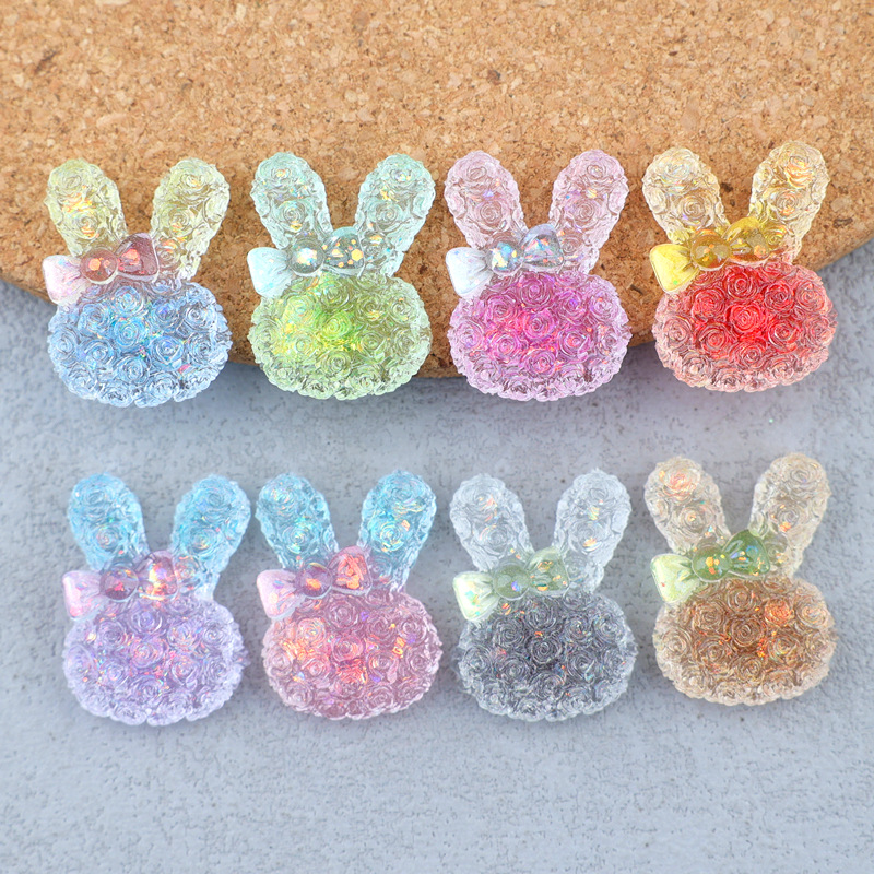 5PCS 18*25mm Luminous Gradient - Resin Crafts Diy recension och pris