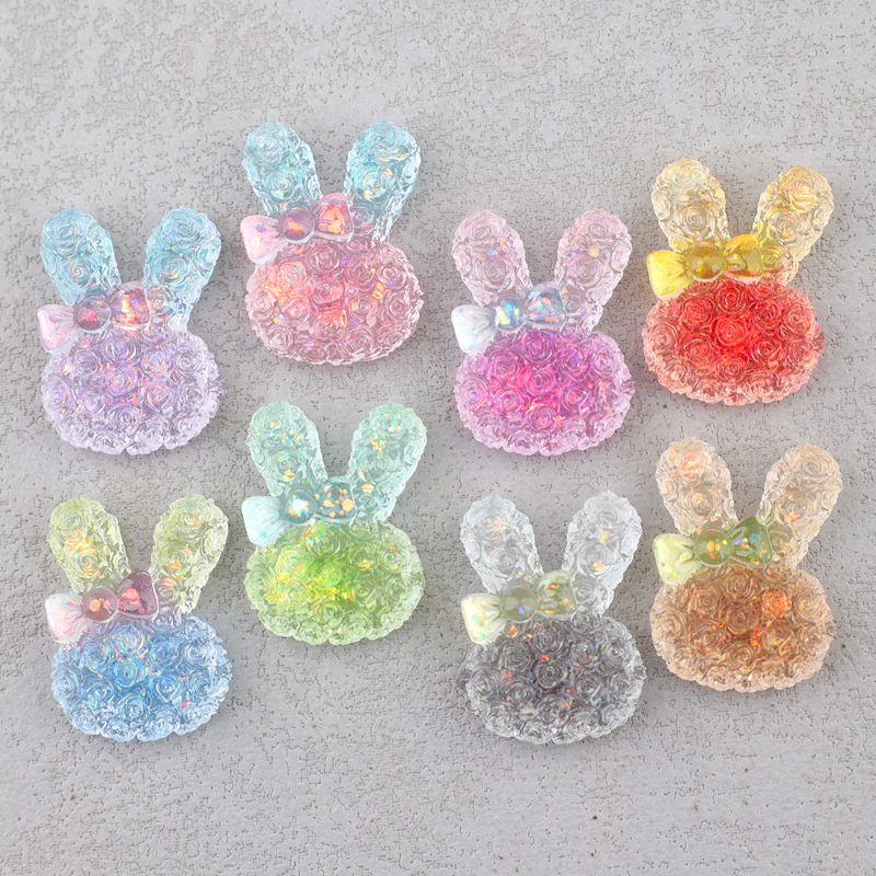 5PCS 18*25mm Luminous Gradient - Resin Crafts Diy recension och pris