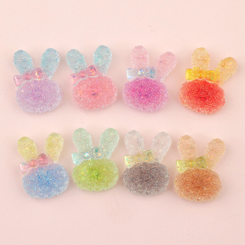 5PCS 18*25mm Luminous Gradient - Resin Crafts Diy recension och pris