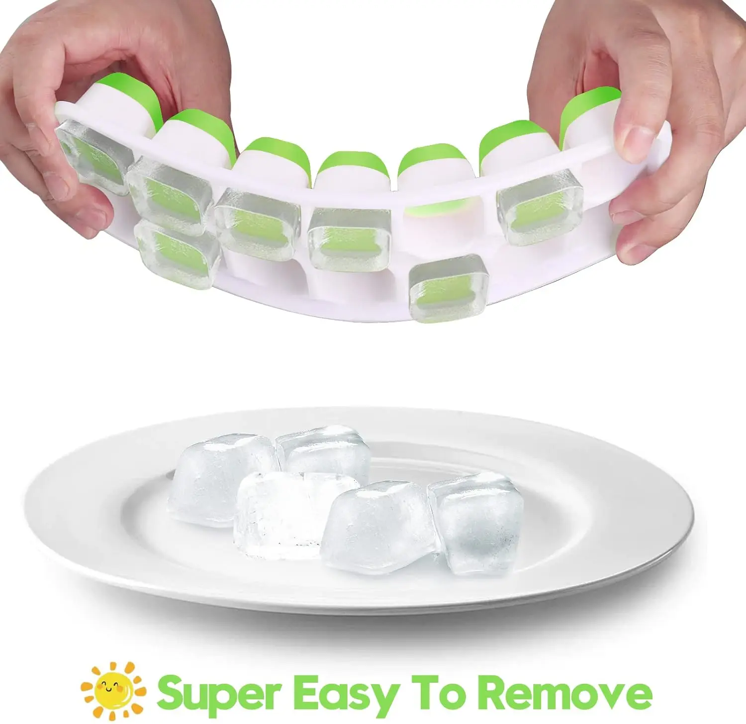 Silicone Ice Cube Mold Trays R - Silicone Mold Tray recension och pris
