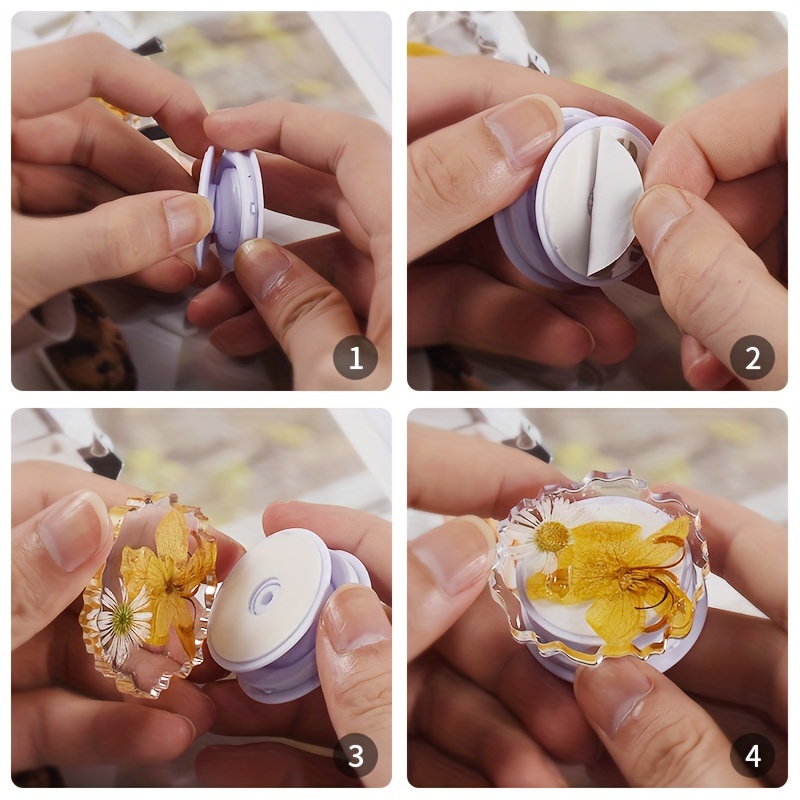 11Pcs, Irregular Phone Holder  - Coaster Mold Round recension och pris