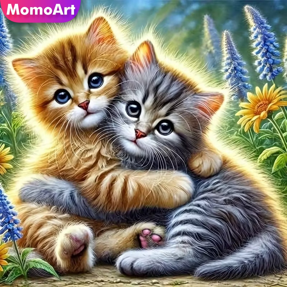 Momoart Diamond Painting Cat A - Resin Crafts Diy recension och pris